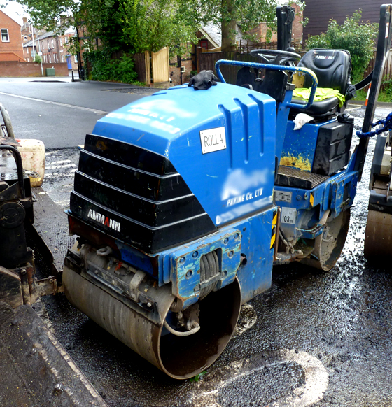 Ammann Road Roller